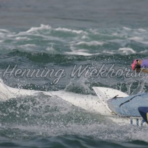 Ausleger-Kanu auf rauher See - Henning Wiekhorst