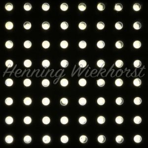 Dark closeup on the LED panel of a spotlight - Henning Wiekhorst