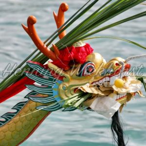 Decorated head of a dragon boat - Henning Wiekhorst