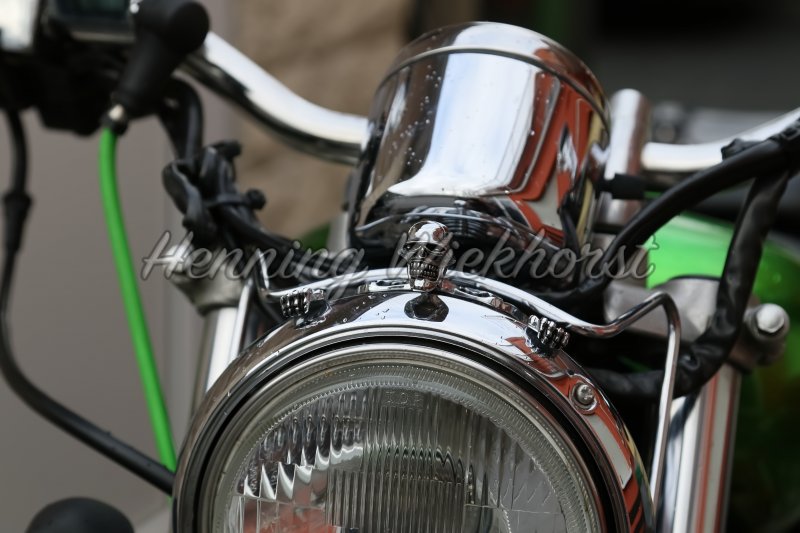 Details eines individuellen Motorrads (3) - Henning Wiekhorst