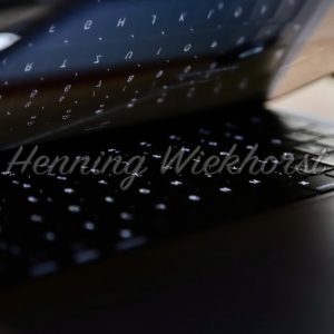 Dunkle Tastatur - Henning Wiekhorst