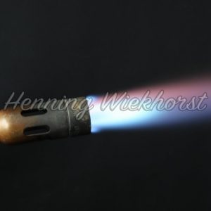 Eine Gas-Flamme - Henning Wiekhorst