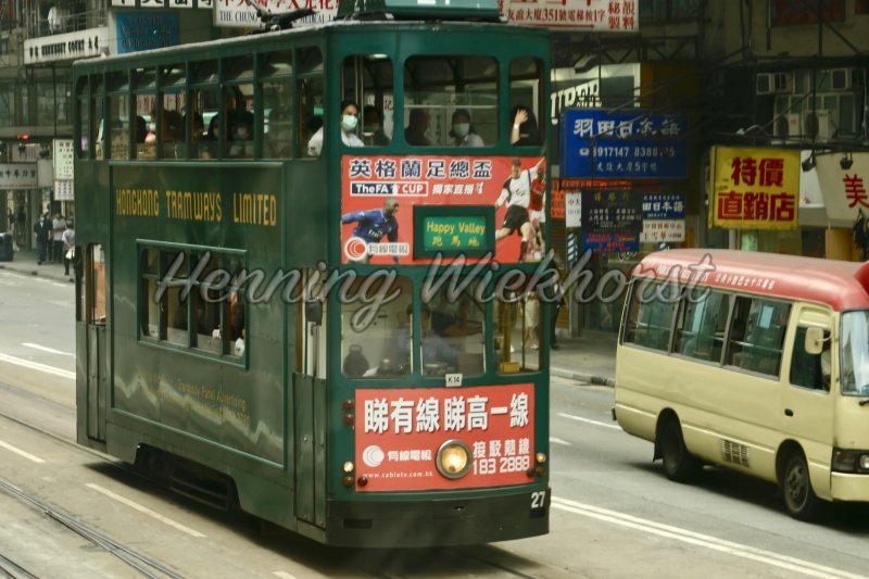 Hong Kong: Altehrwürdige Tram - Henning Wiekhorst