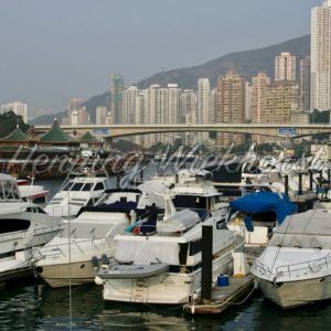 Hong Kong: Boote im Aberdeen Harbor - Henning Wiekhorst