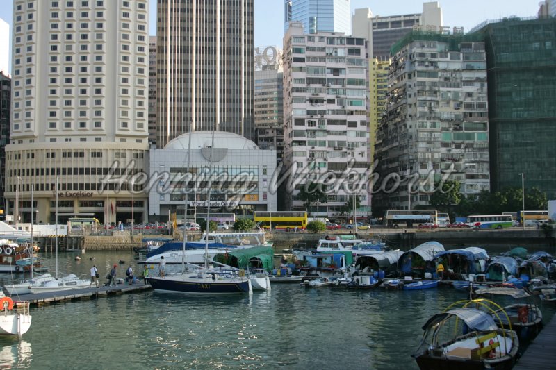 Hong Kong: Causeway Bay mit Hafen - Henning Wiekhorst
