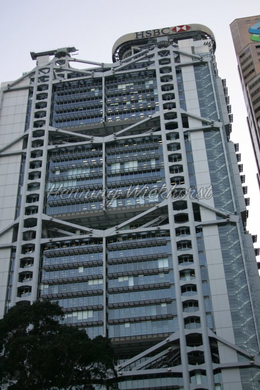 Hong Kong: Das HSBC-Building in Central - Henning Wiekhorst
