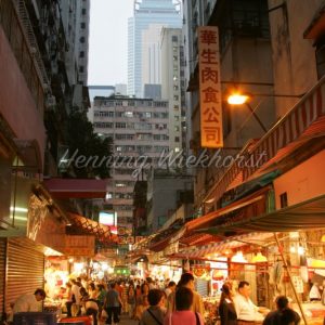 Hong Kong: Markt in Wan Chai - Henning Wiekhorst