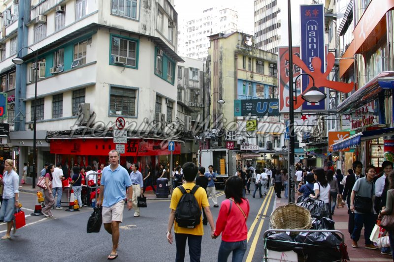 Hong Kong: Straßenszene in Causeway Bay - Henning Wiekhorst