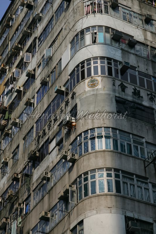 Hong Kong: Wohngebäude auf Kowloon - Henning Wiekhorst