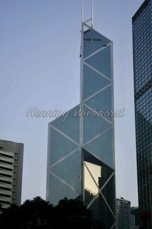 Hong Kong: Wolkenkratzer der Bank of China - Henning Wiekhorst