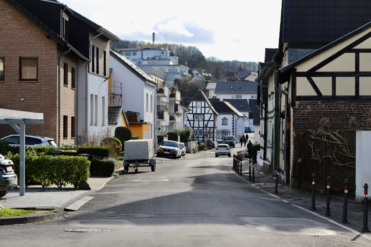 Strasse in Niederbachem