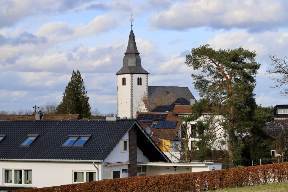 Dominante Kirche von Villip