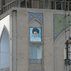 Isfahan: Bild des Ajatolla - Henning Wiekhorst