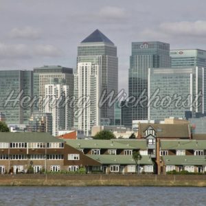 London (110) – Blick auf Canary Wharf - Henning Wiekhorst