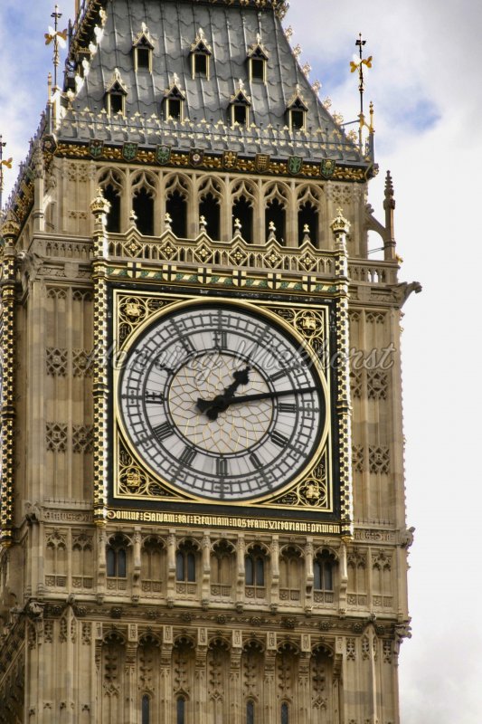 London (26) –  Die Uhr des Big Ben - Henning Wiekhorst