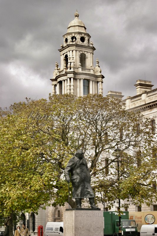London (33) – Die Churchill-Statue - Henning Wiekhorst