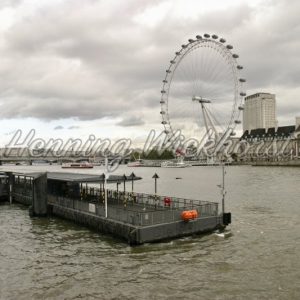 London (36) – Die Themse und das London Eye - Henning Wiekhorst