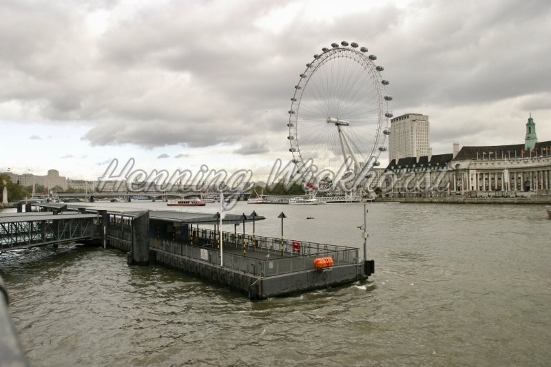 London (36) – Die Themse und das London Eye - Henning Wiekhorst