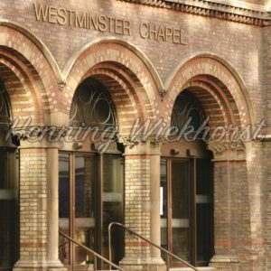 London (4) – Westminster Chapel Eingang - Henning Wiekhorst