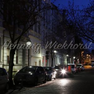 Nächtliche Strasse in Bonn - Henning Wiekhorst