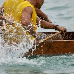 Paddling a dragon boat - Henning Wiekhorst