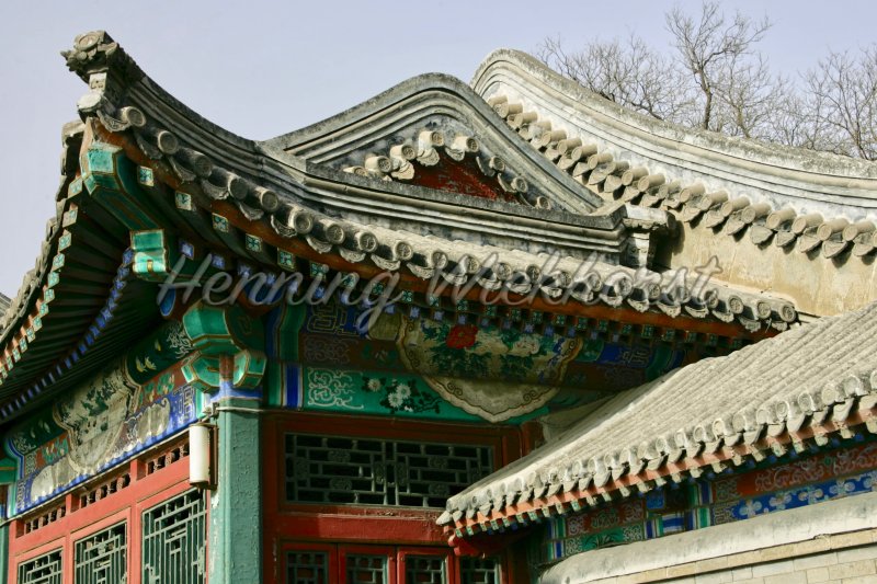 Peking – Sommerpalast: Pagodendächer - Henning Wiekhorst