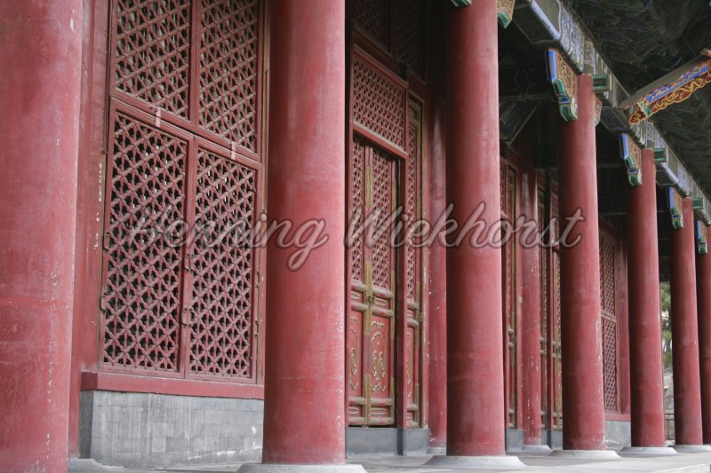 Peking – Sommerpalast: Säulengang - Henning Wiekhorst
