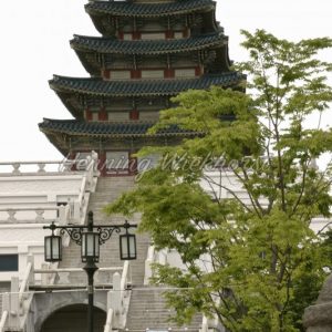 Seoul: Pagoden-Turm am Palast - Henning Wiekhorst