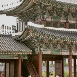 Seoul: Pagoden und Ornamente am Palast-Tor - Henning Wiekhorst