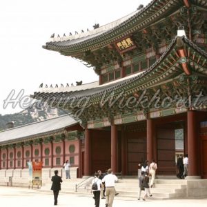 Seoul: Palast-Gebäude mit Pagoden - Henning Wiekhorst