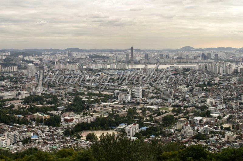 Seoul: Panorama der Stadt - Henning Wiekhorst