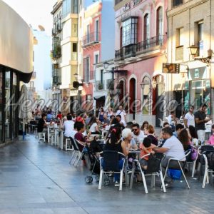 Straßen-Cafe in Sevilla - Henning Wiekhorst