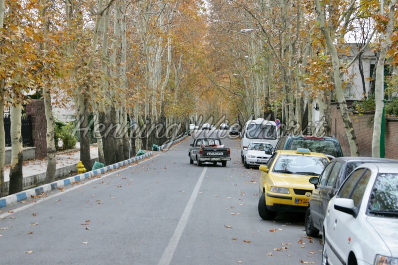 Teheran (19) – Straße zur Schah-Residenz - Henning Wiekhorst