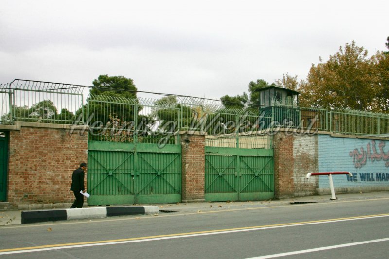 Teheran (26) – Tor der ehemaligen US-Botschaft - Henning Wiekhorst