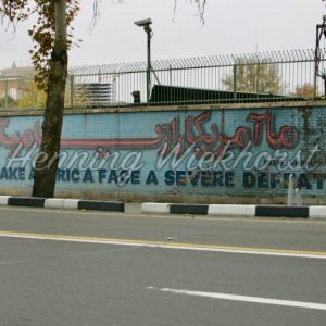 Teheran (27) – Mauer der ehemaligen US-Botschaft - Henning Wiekhorst