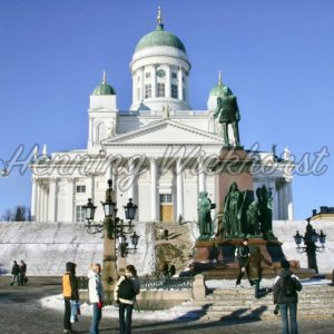 Vor der Kathedrale von Helsinki - Henning Wiekhorst