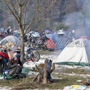 Zelten und Camping im Schnee (2) - Henning Wiekhorst