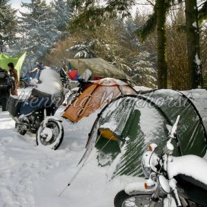 Zelten und Camping im Schnee (4) - Henning Wiekhorst