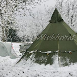 Zelten und Camping im Schnee (7) - Henning Wiekhorst