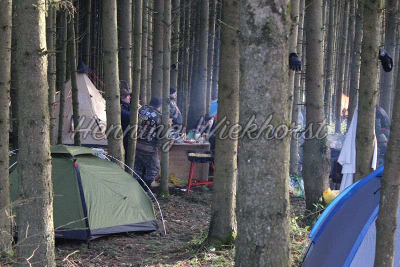 Zeltlager von einem Motorradtreffen (4) - Henning Wiekhorst
