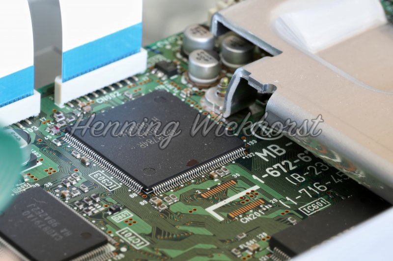 close up of computer circuit board - Henning Wiekhorst