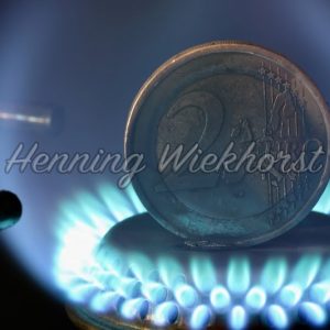 coin in a gas flame - Henning Wiekhorst